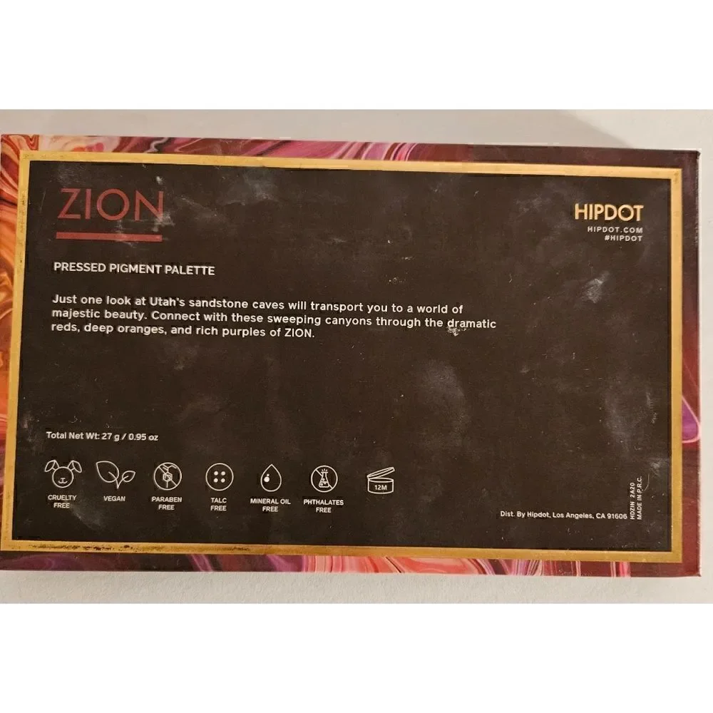 Hipdot Zion Eye Makeup Palette *Palette Declutter Sale*  